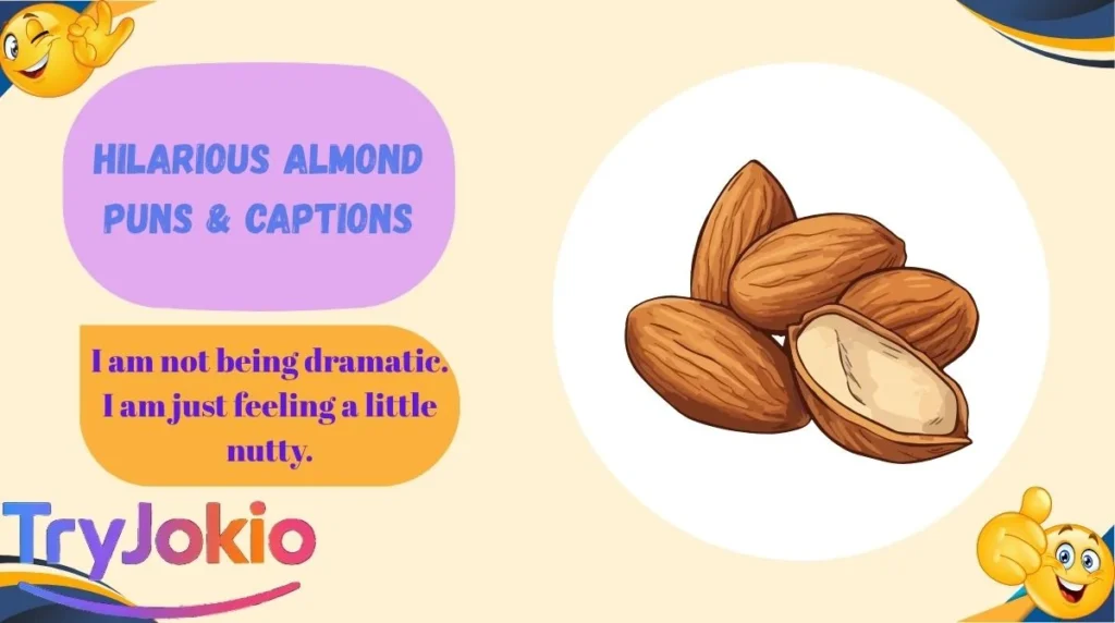 Hilarious Almond Puns & Captions