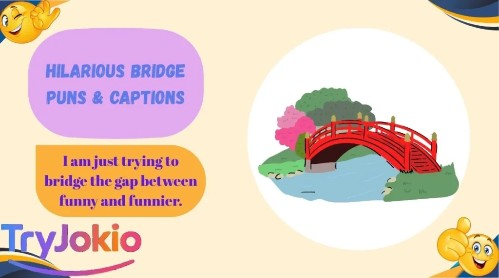 Hilarious Bridge Puns & Captions