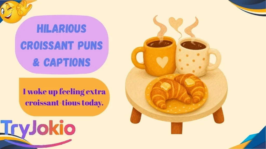 Hilarious Croissant Puns & Captions