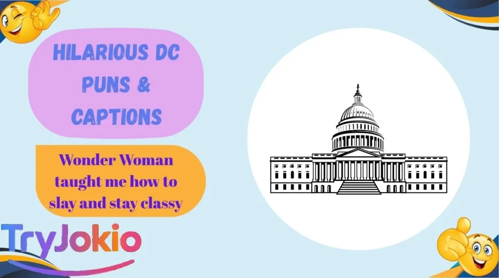 Hilarious DC Puns & Captions