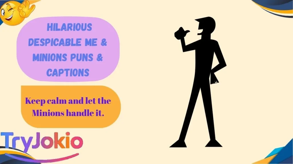 Hilarious Despicable Me & Minions Puns & Captions