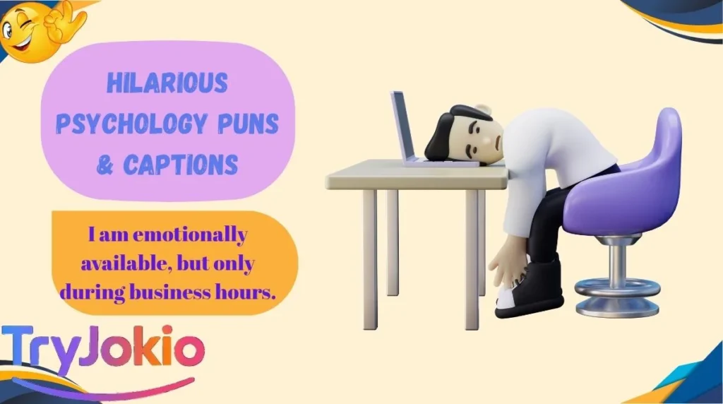Hilarious Psychology Puns & Captions