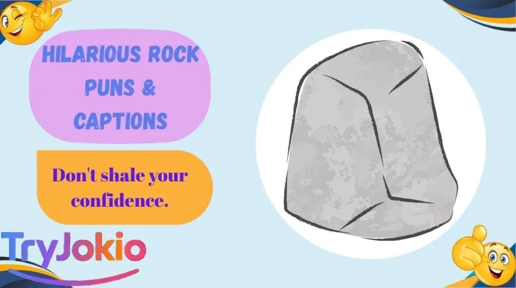 Hilarious Rock Puns & Captions
