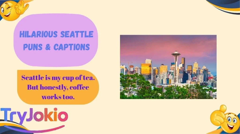 Hilarious Seattle Puns & Captions