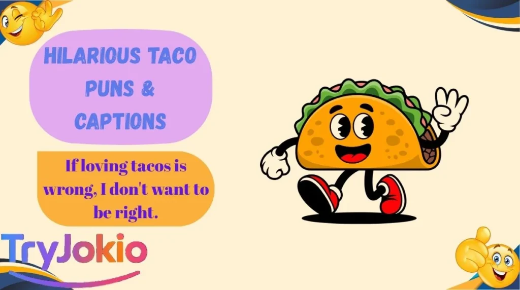Hilarious Taco Puns & Captions