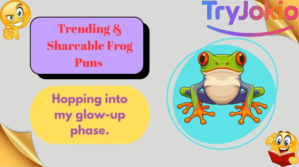 Trending & Shareable Frog Puns 