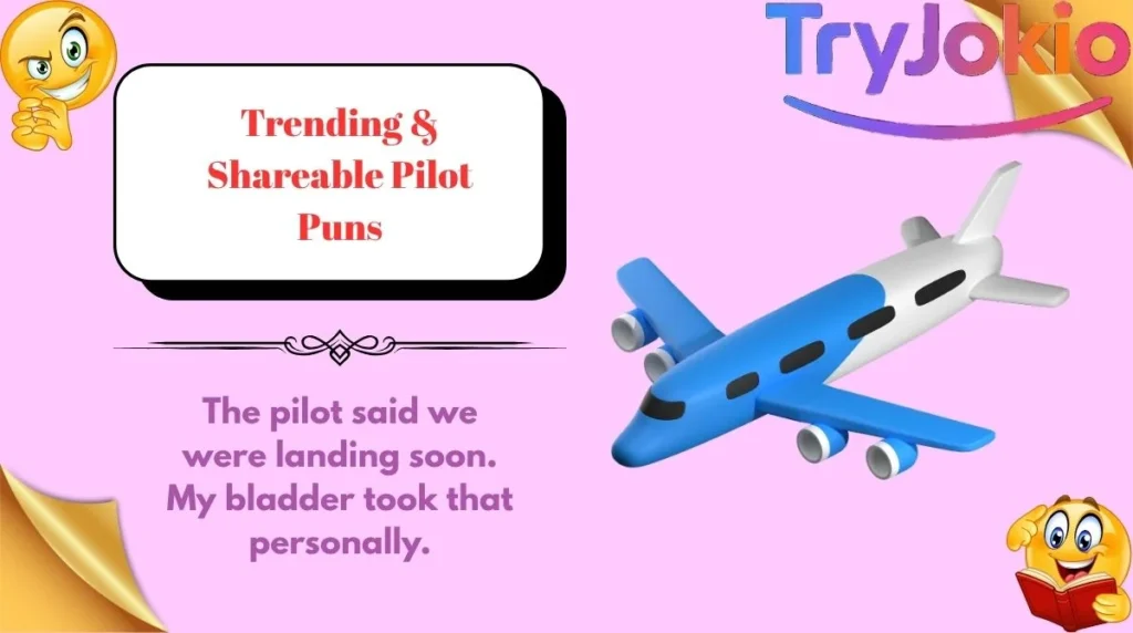 Trending & Shareable Pilot Puns