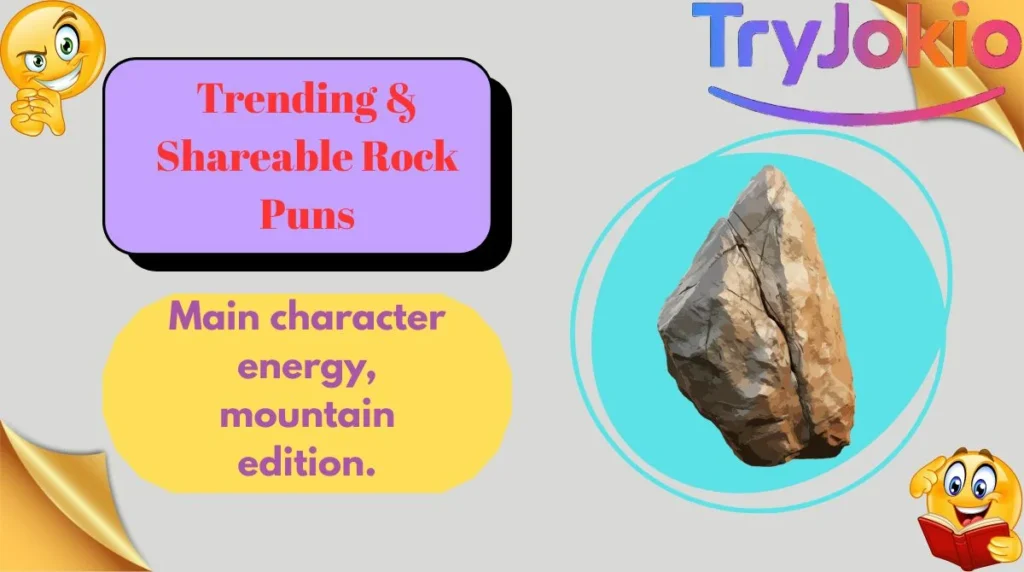 Trending & Shareable Rock Puns