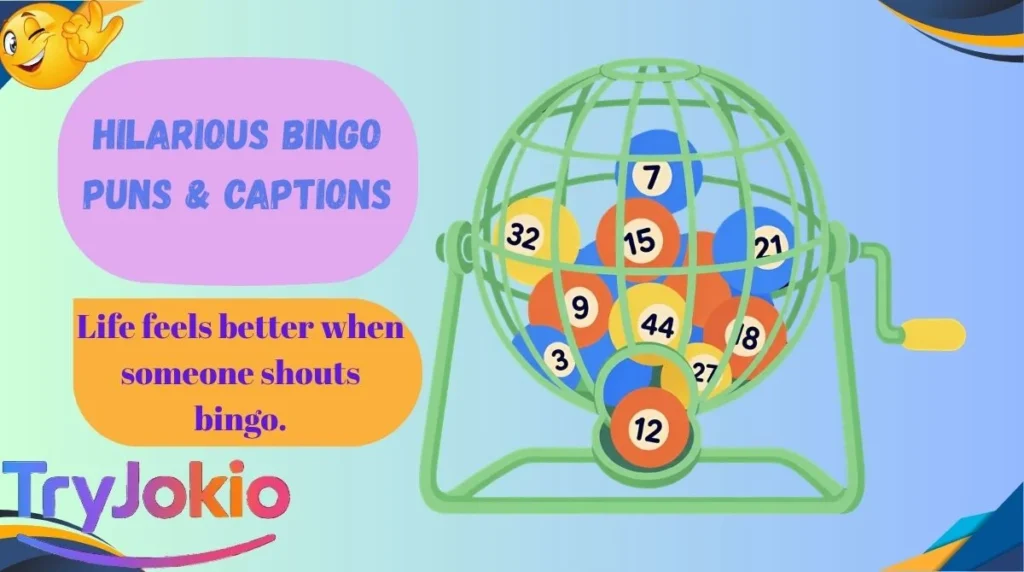 Hilarious Bingo Puns & Captions