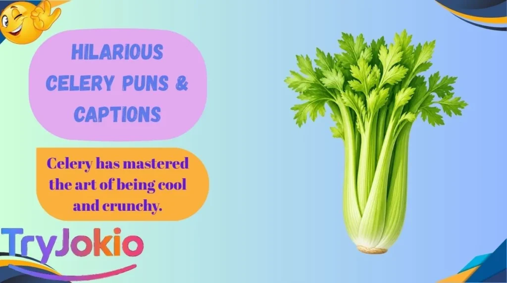 Hilarious Celery Puns & Captions