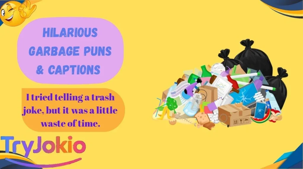 Hilarious Garbage Puns & Captions