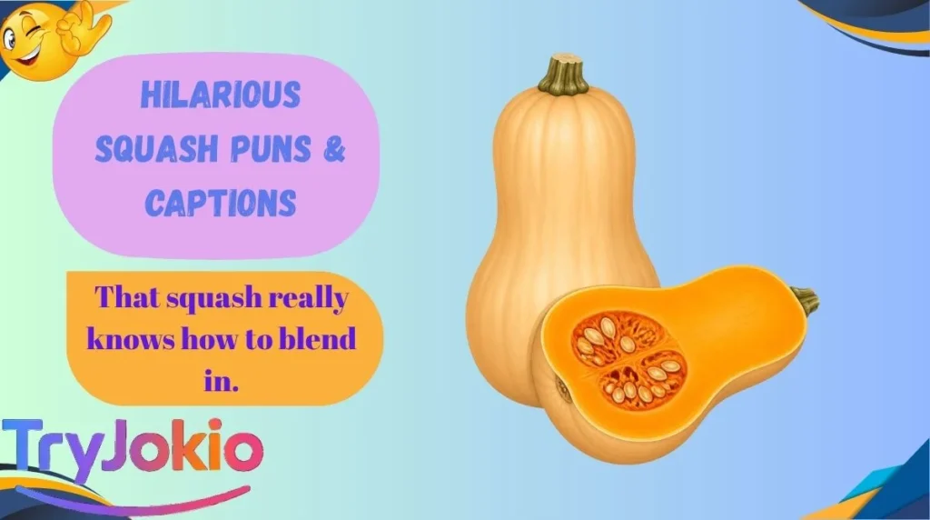 Hilarious Squash Puns & Captions