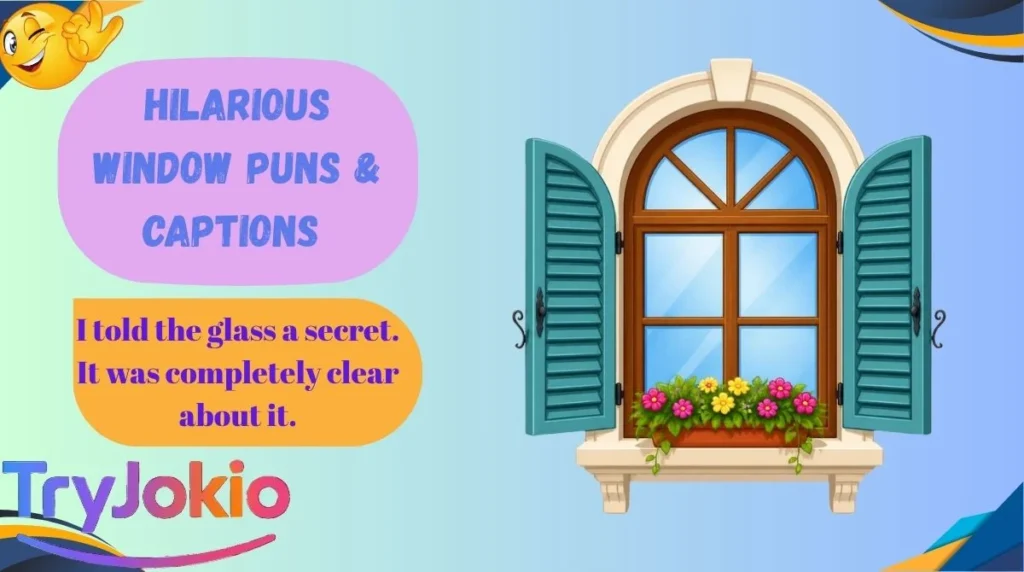 Hilarious Window Puns & Captions