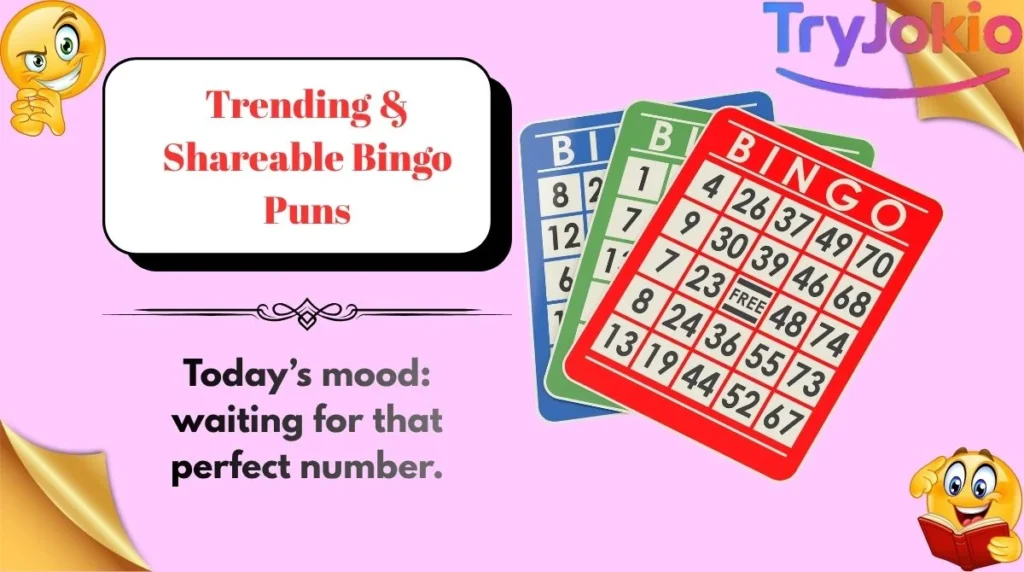 Trending & Shareable Bingo Puns