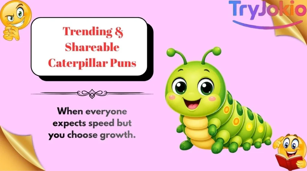  Trending & Shareable Caterpillar Puns