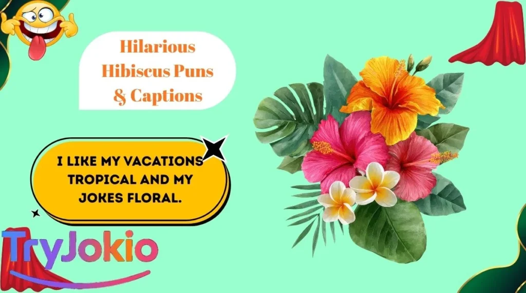 Hilarious Hibiscus Puns & Captions