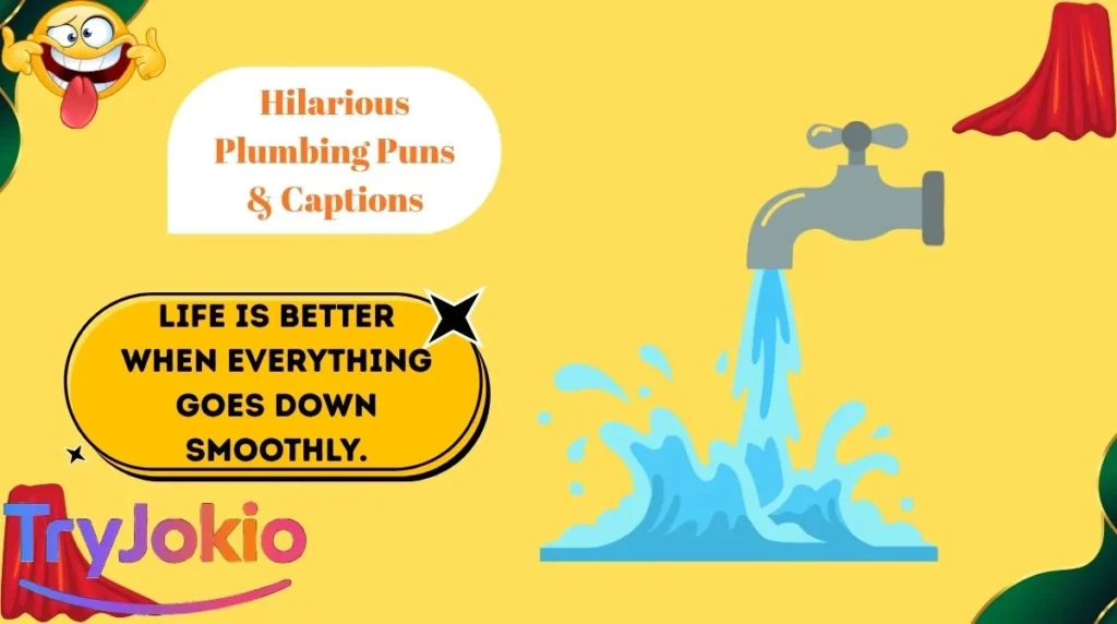 Hilarious Plumbing Puns & Captions