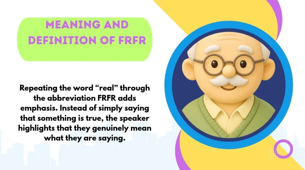 Meaning and Definition of FRFR