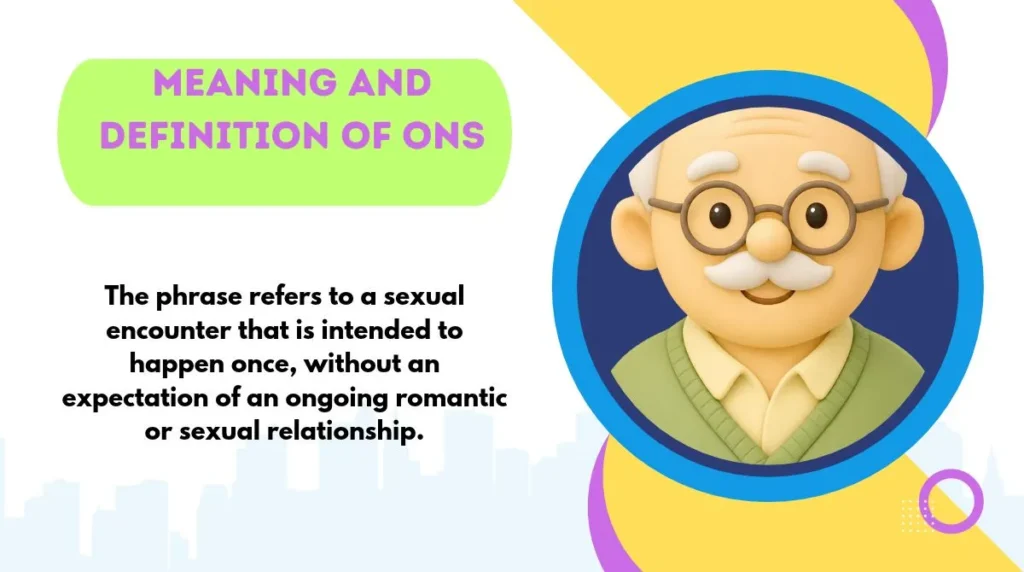 Meaning and Definition of ONS