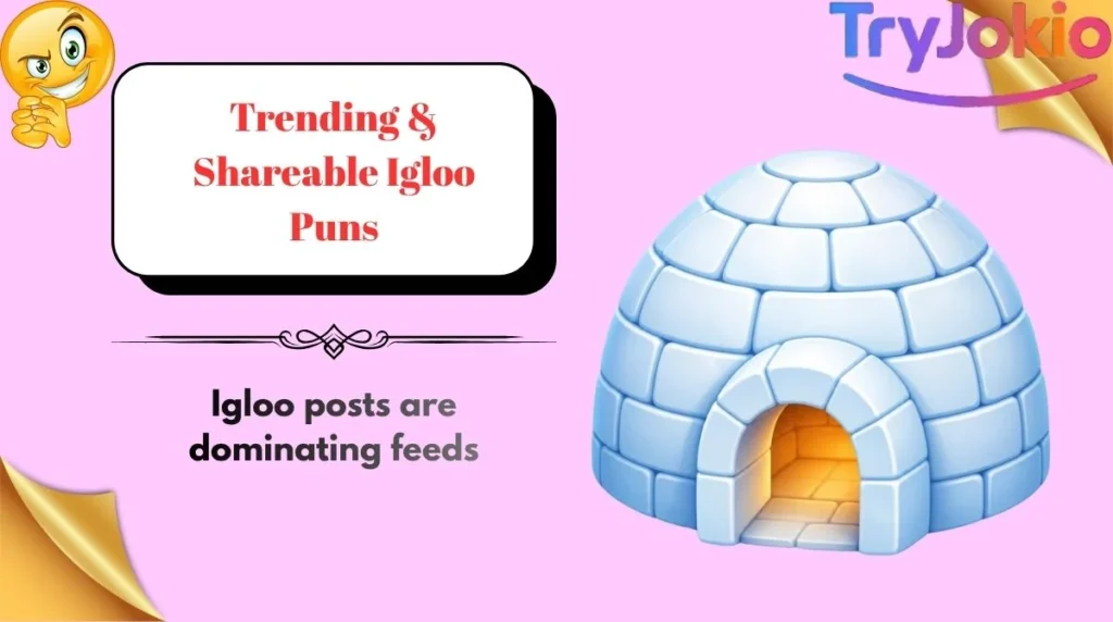Trending & Shareable Igloo Puns