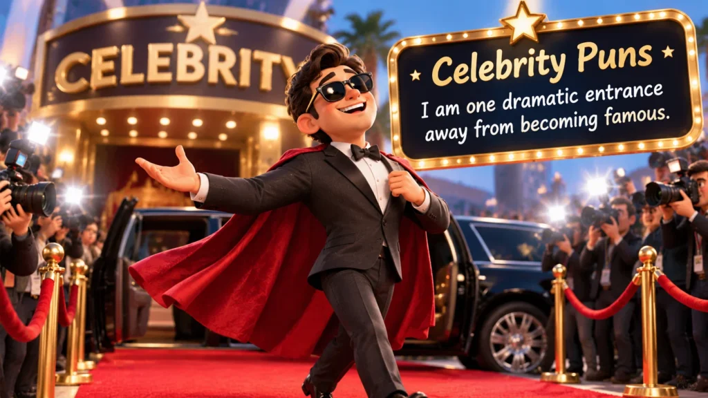 Celebrity Puns