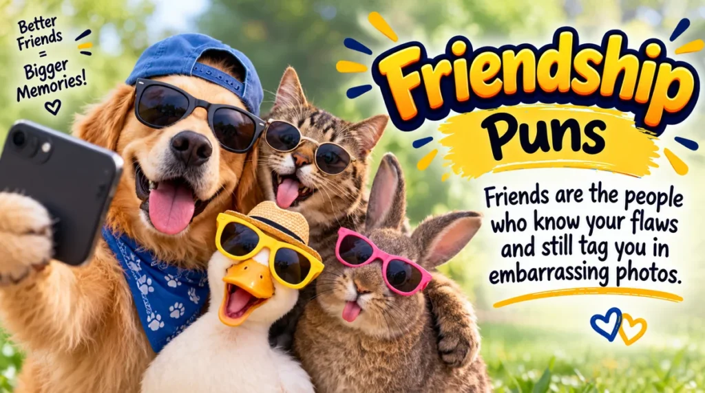 Friendship Puns