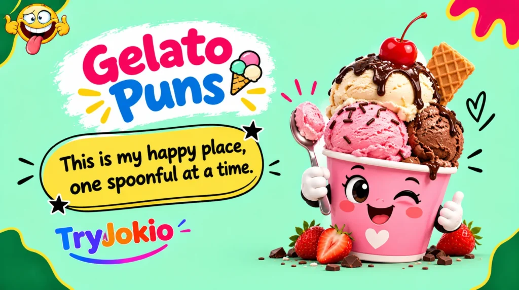 Gelato Puns