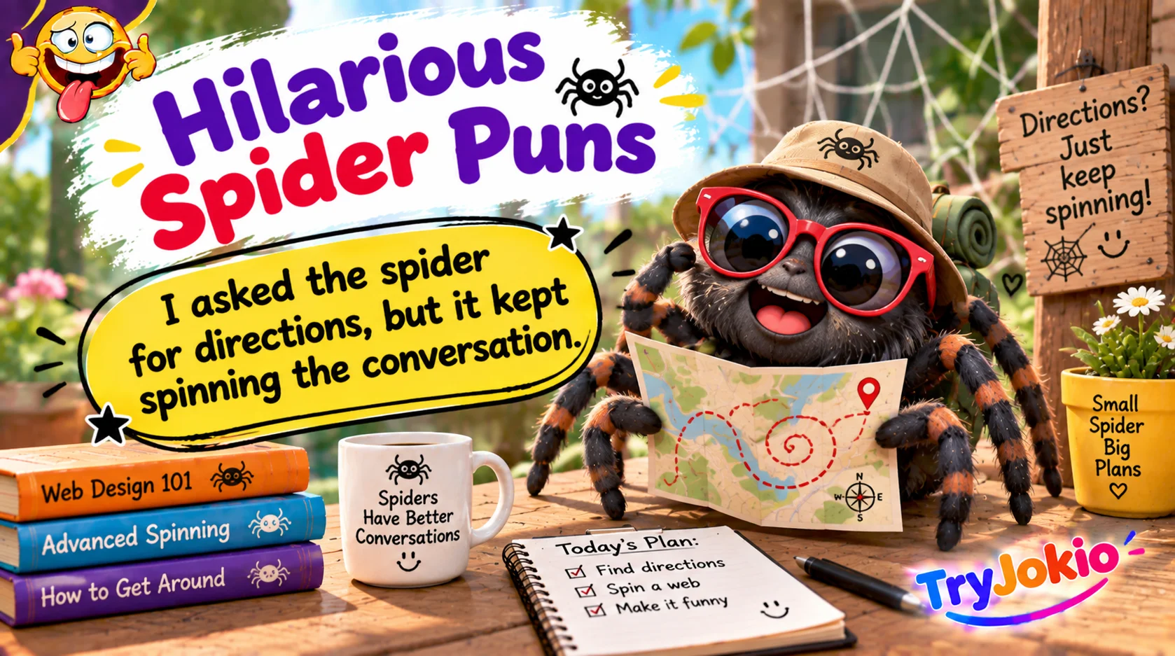 Hilarious Spider Puns