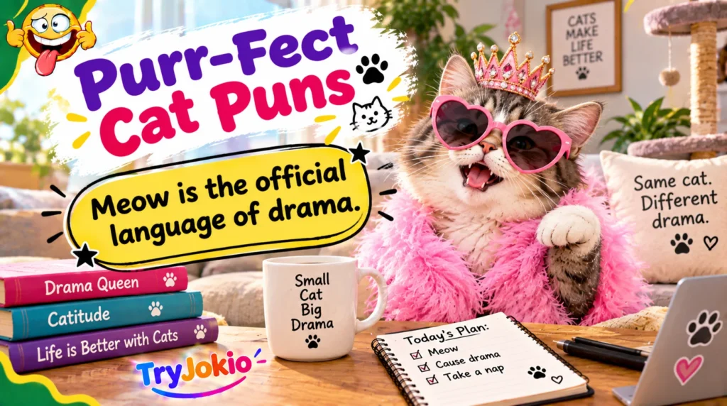 Purr-Fect Cat Puns