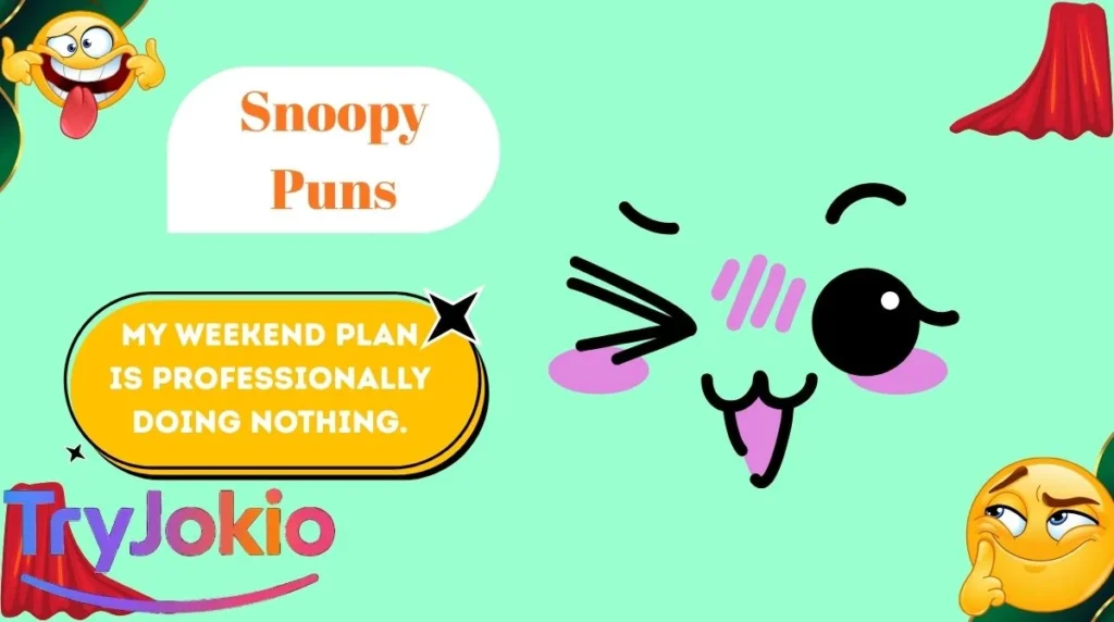 Snoopy Puns