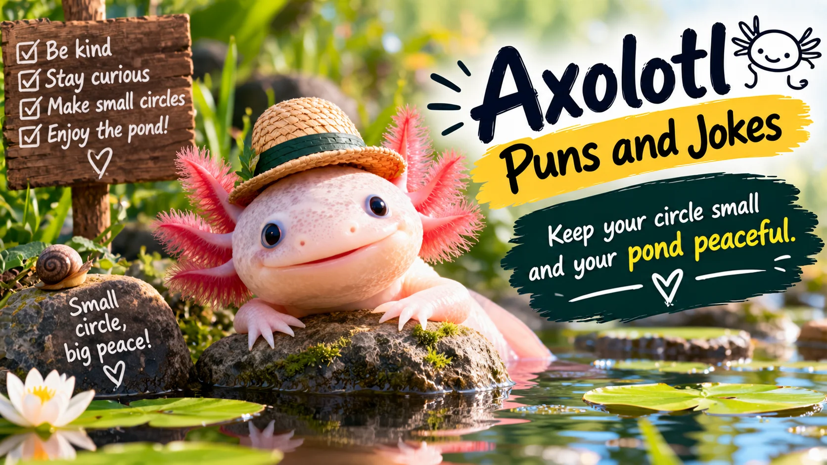 Axolotl Puns and Jokes