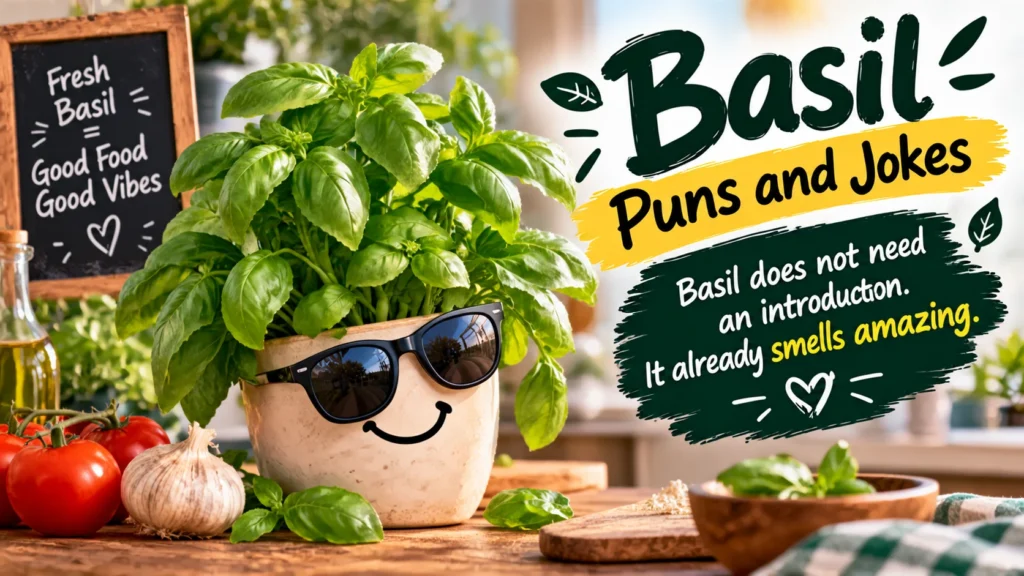 Basil Puns and Jokes