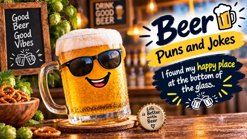 Beer Puns and Jokes