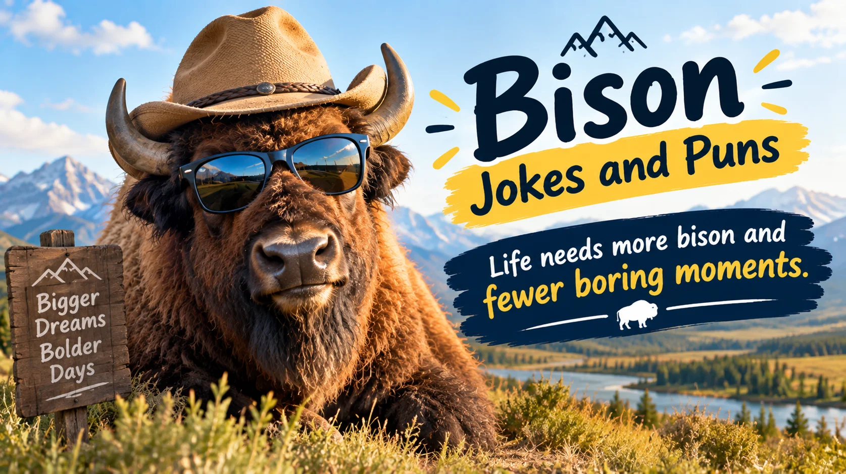 Bison Jokes and Puns