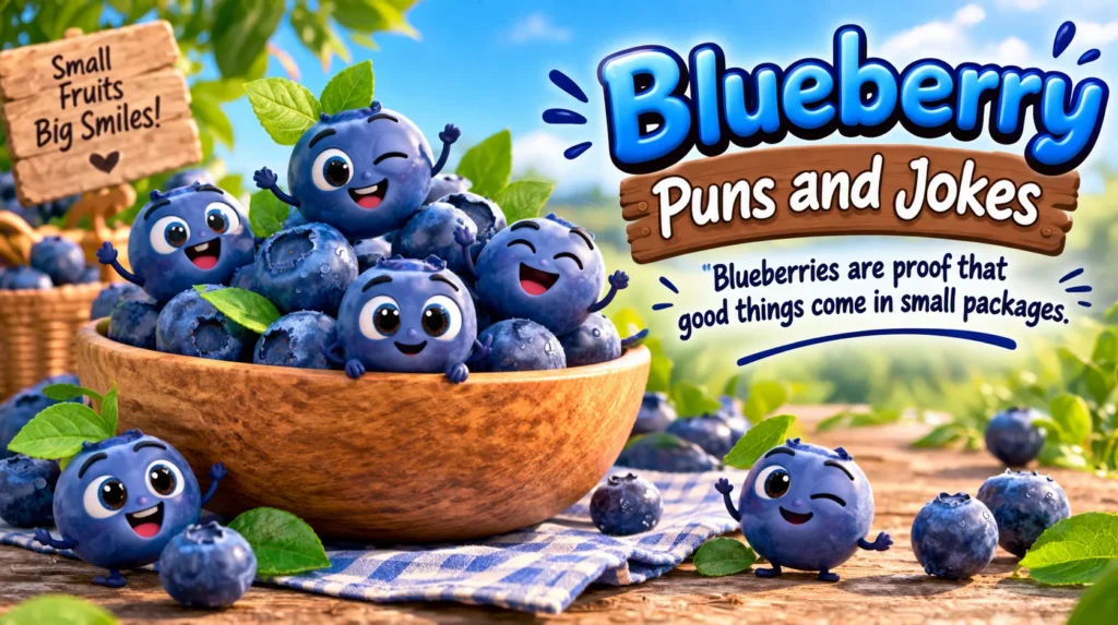 Blueberry Puns and Jokes