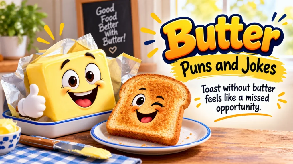 Butter Puns and Jokes
