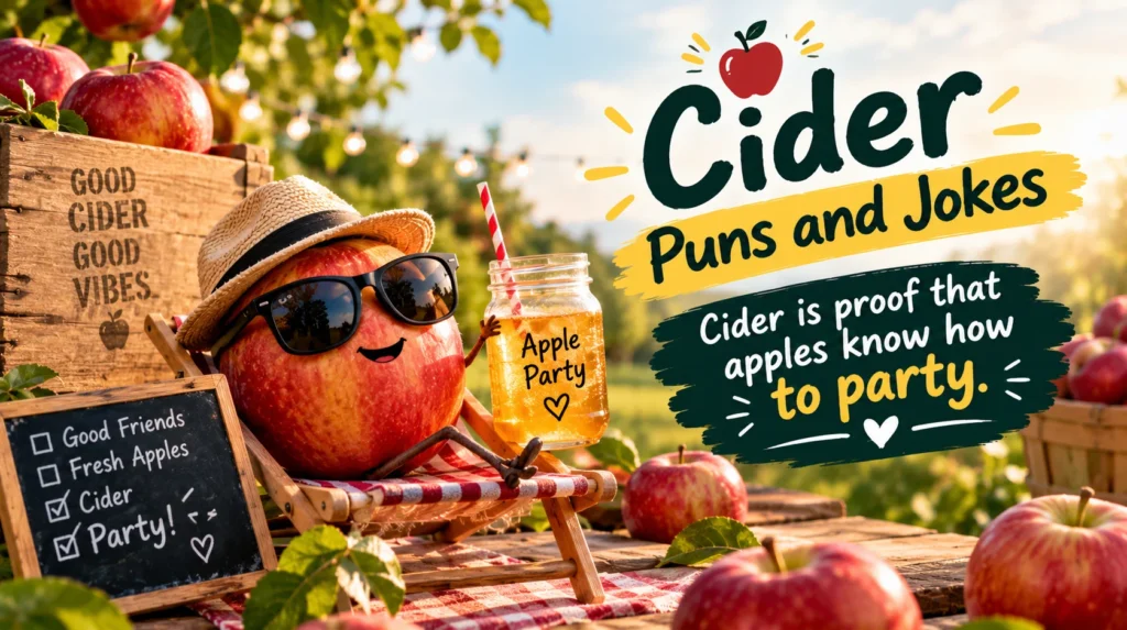 Cider Puns and Jokes