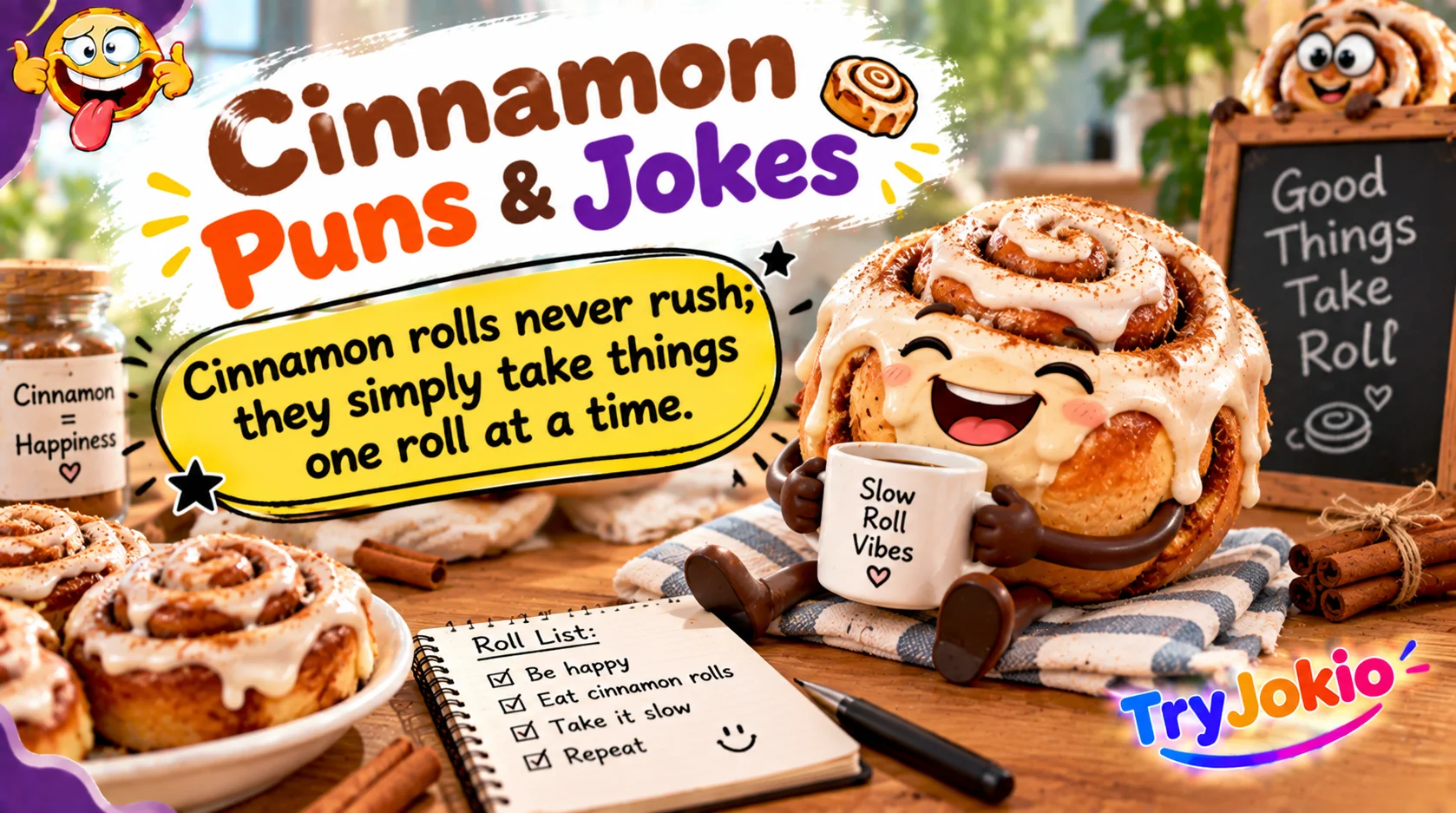 Cinnamon Puns and Jokes