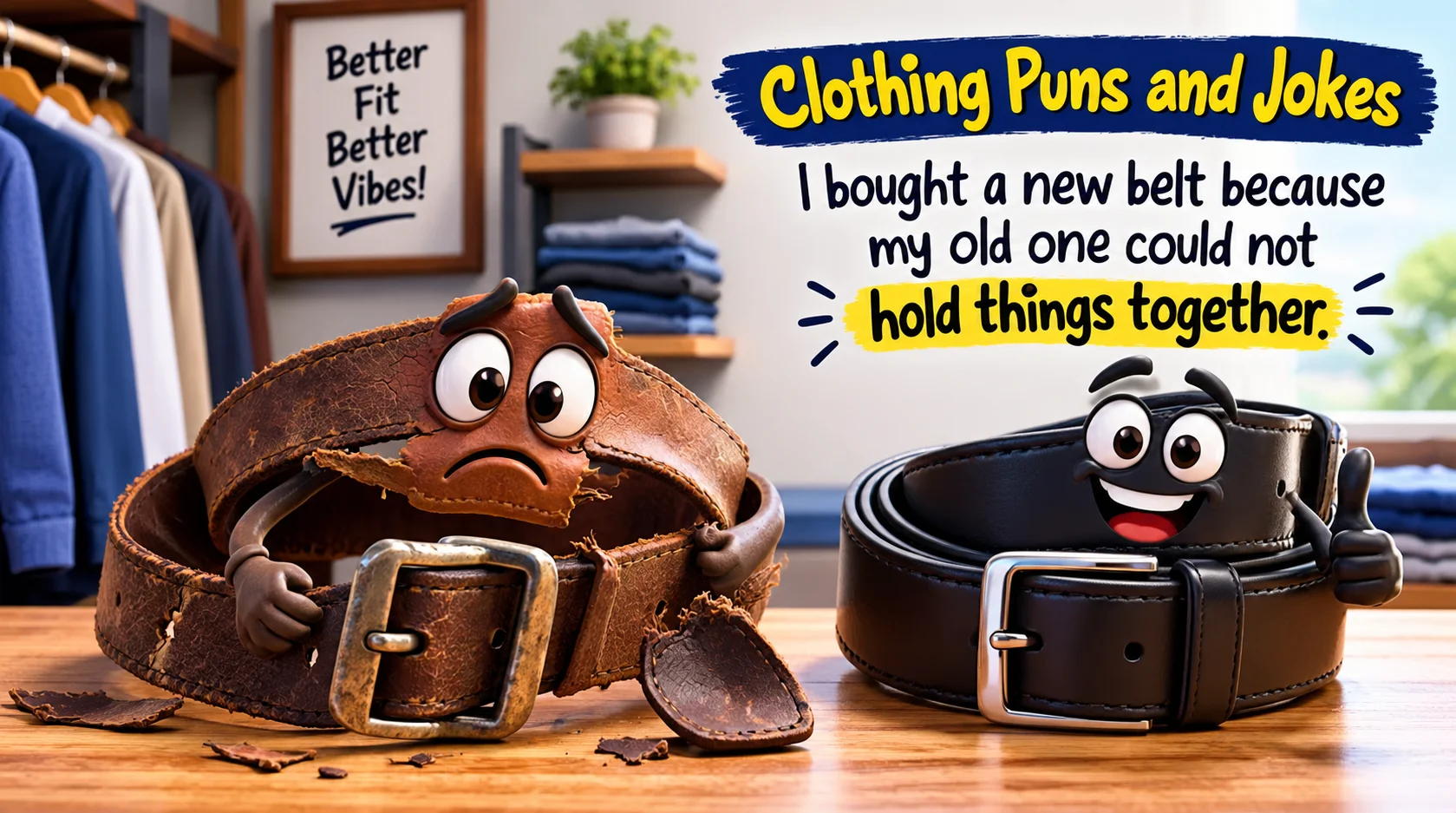 Clothing Puns and Jokes