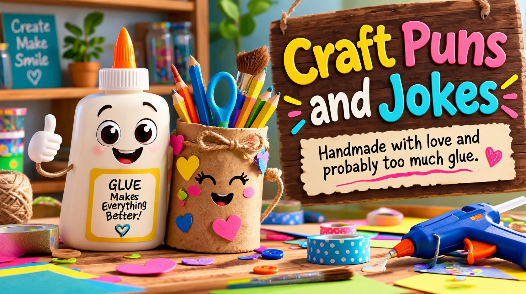 Craft Puns and Jokes