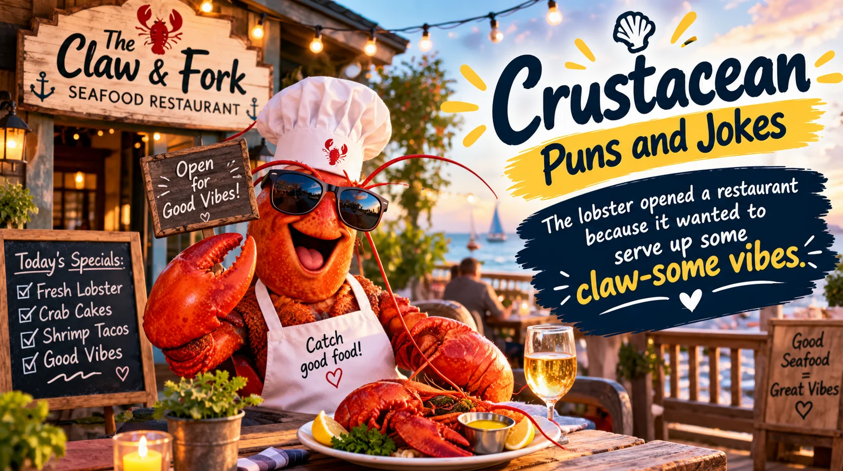 Crustacean Puns and Jokes