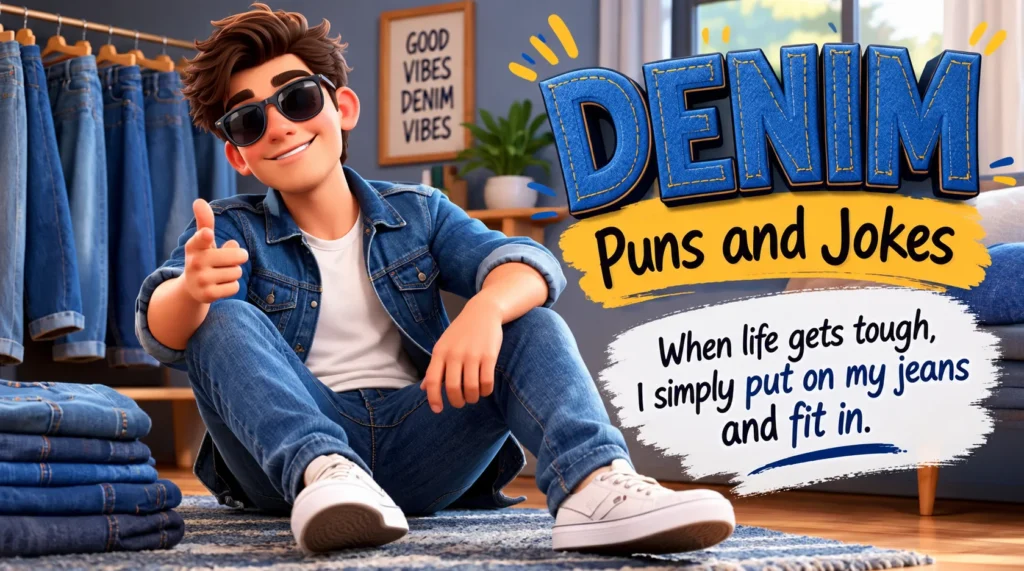 Denim Puns and Jokes