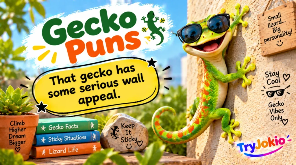 Gecko Puns and Jokes