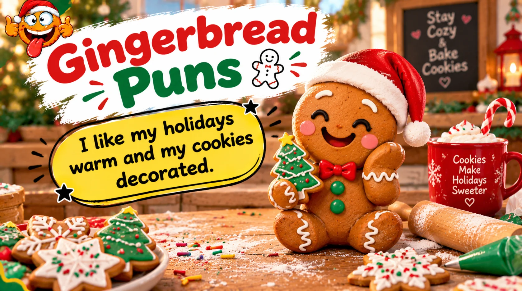 Gingerbread Puns and Jokes