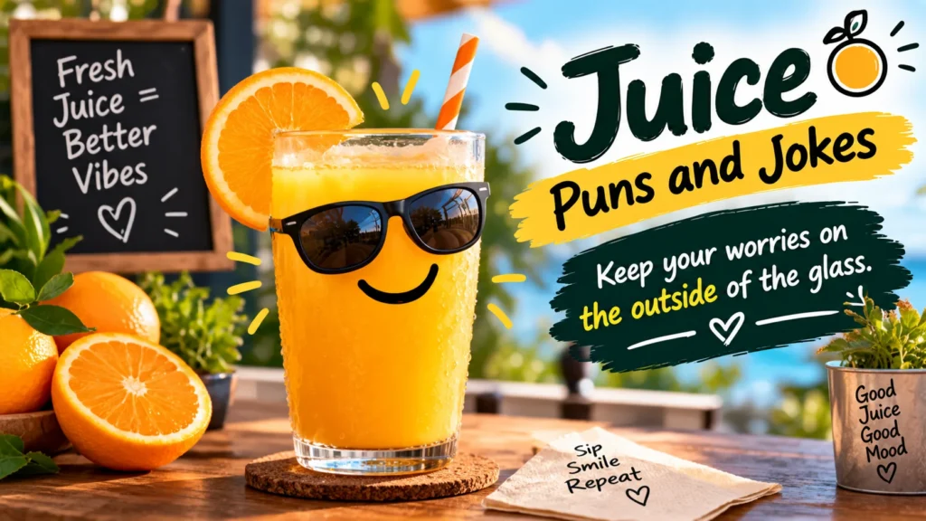 Juice Puns and Jokes