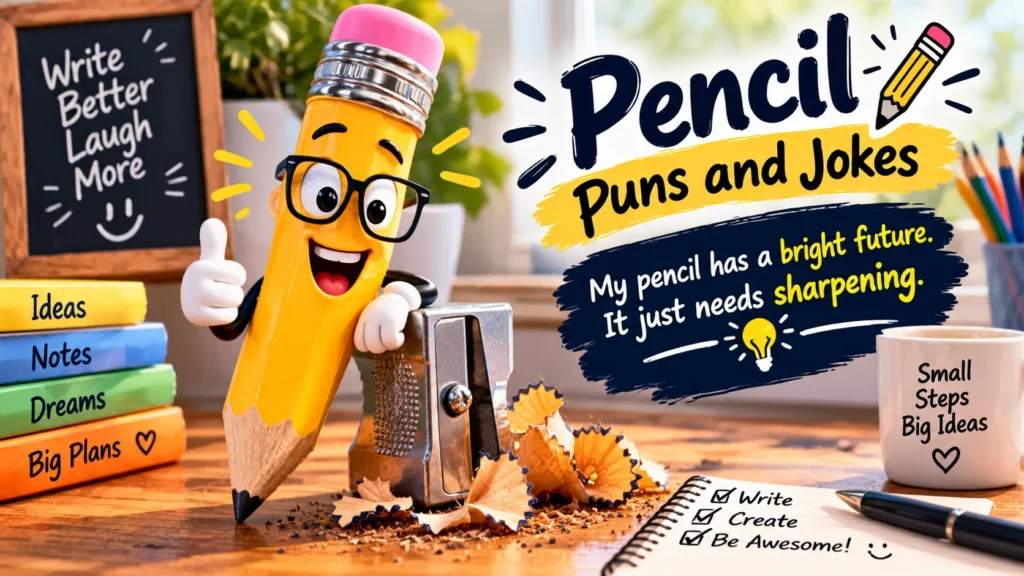 Pencil Puns and Jokes