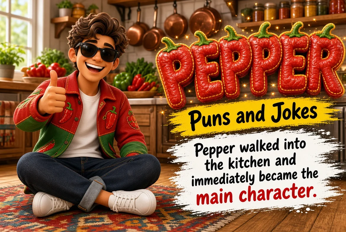 Pepper Puns and Jokes