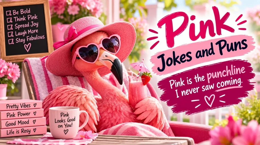 Pink Jokes and Puns
