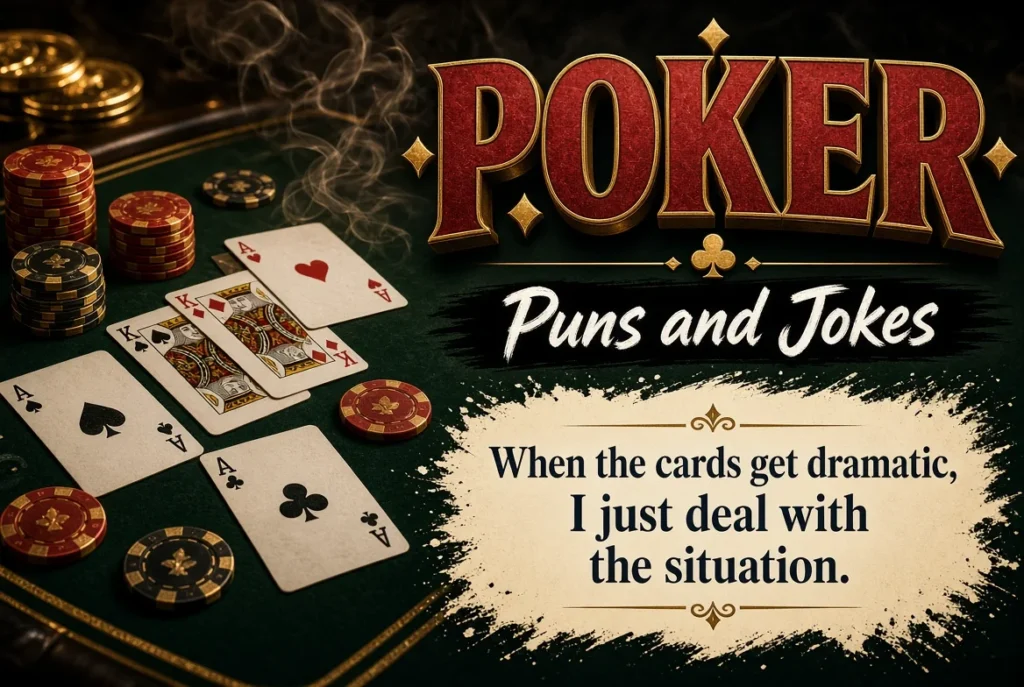 Poker Puns and Jokes