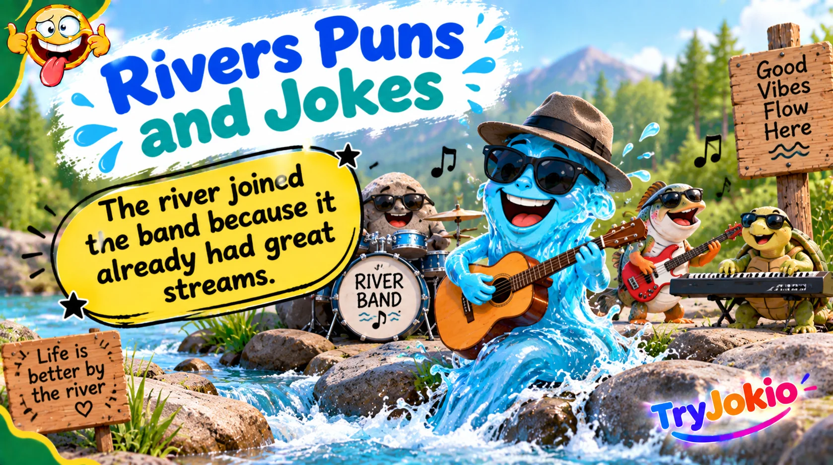 Rivers Puns and Jokes